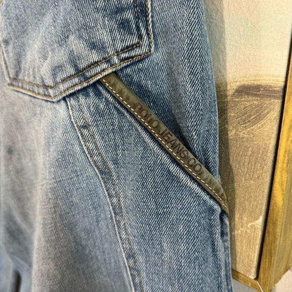 VINTAGE Polo Ralph Lauren Carpenter Jeans Size tagged 32x30 measures 35” - Picture 9 of 13